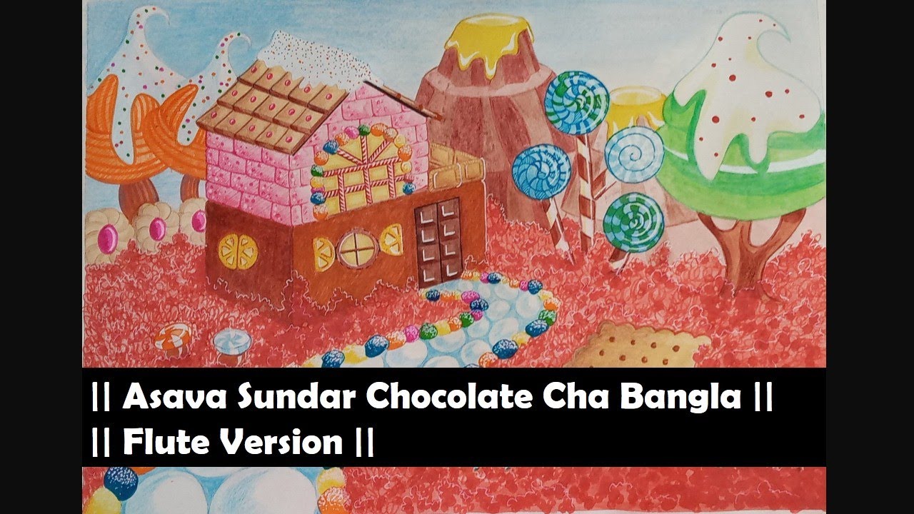 Asava Sundar Chocolate Cha Bangla Flute Version YouTube