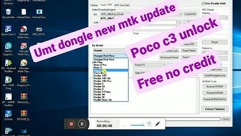 Redmi Poco C3 frp unlock || POCO C3 Pattern Unlock || MI POCO C3 FRP UNLOCK Umt Dongle
