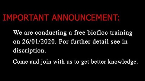 BIOFLOC METHOD IN TAMIL (HOW TO USE AND CONTROL  "E.M" IN BIOFLOC METHOD)