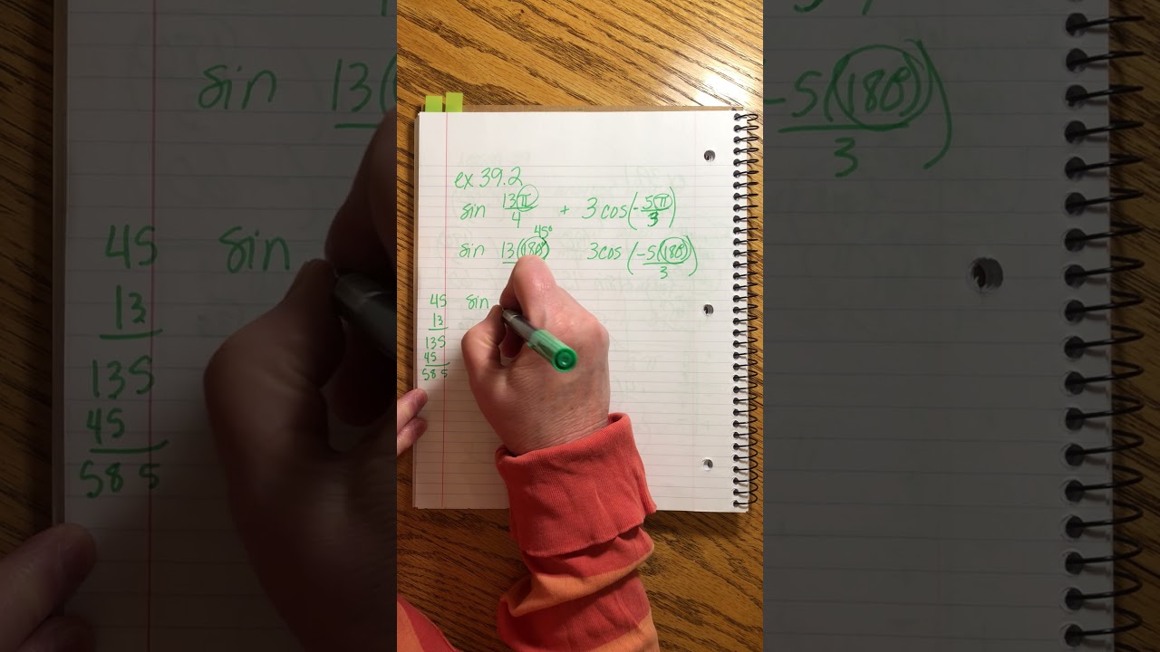 SAXON ADVANCED MATHEMATICS | LESSON 39 - YouTube