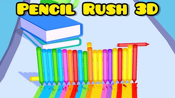 ✅Pencil Rush 3D. All Levels TOP Gameplay iOS Android Mobile Games Walkthrough New Update Max Level