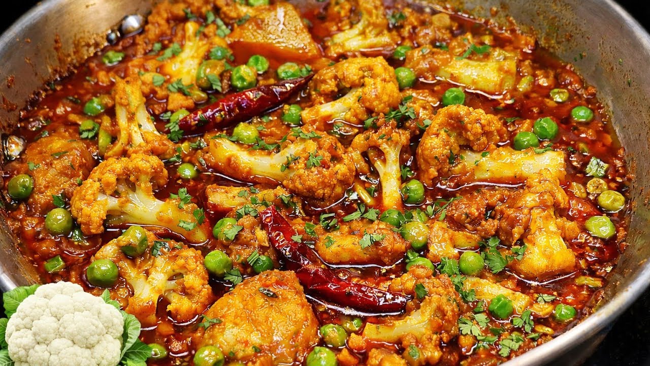 ढाबा स्टाइल आलू गोभी मटर | Dhaba Style Aloo Gobhi Matar Sabji