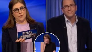Jeopardy! newcomer leaves Mayim Bialik speechless with shock come from behind victory against 5-day