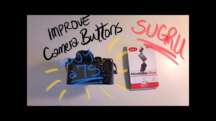 Improve Camera Buttons with SUGRU Moldeable Glue