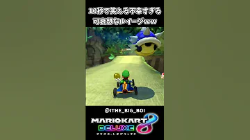 10秒で笑える不幸すぎるルイージがこちらｗｗ マリオカート8DX 