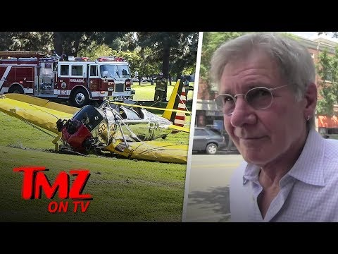 Harrison Ford Doesn't Want To Take About The Boeing 737 Crash | TMZ TV