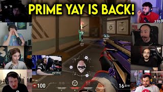 Valorant Streamers Reacts To EG Yay Insane 3k Against C9 In VCT