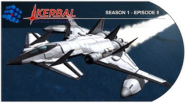 Kerbal Space Program - S01E05 - Space Plane Fail