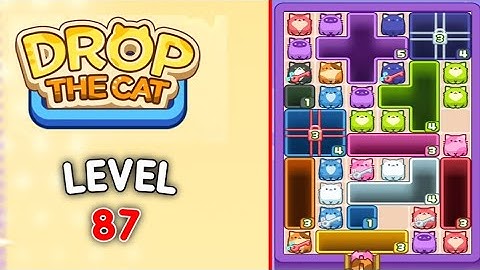 Drop the Cat level 87 walkthrough solution 