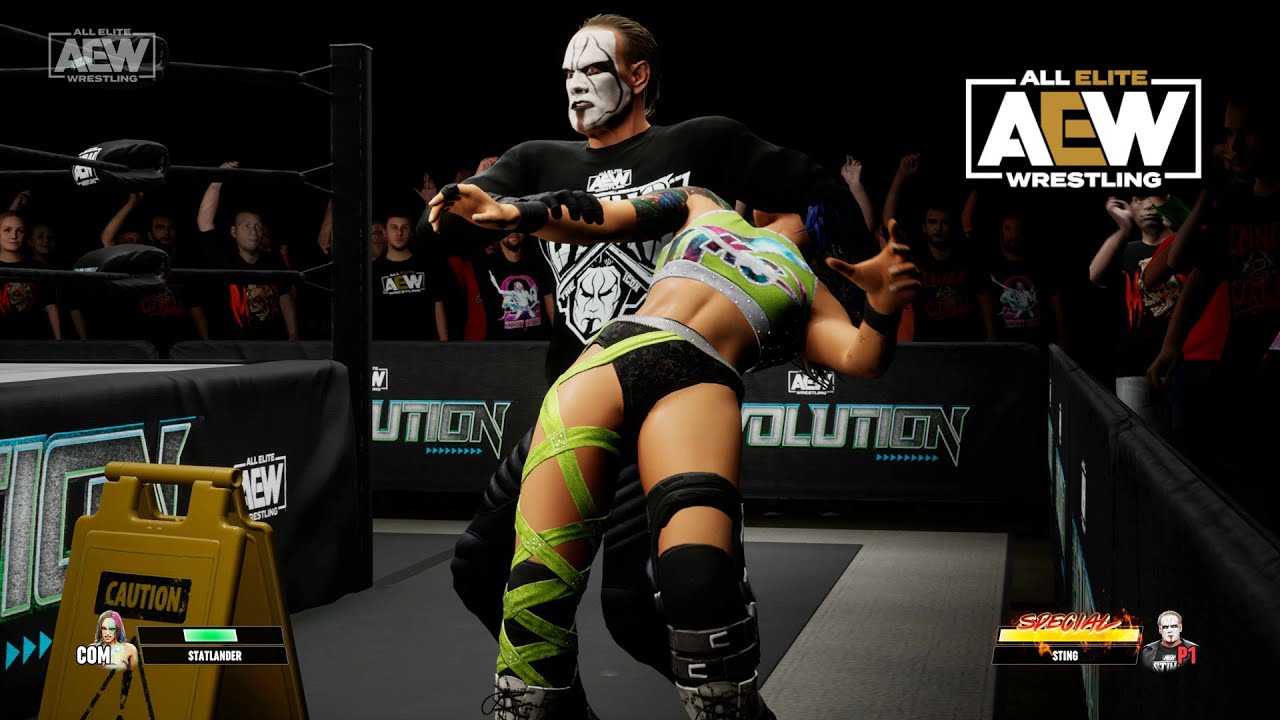 AEW Fight Forever - Sting SCORPION DEATH DROP Compilation!