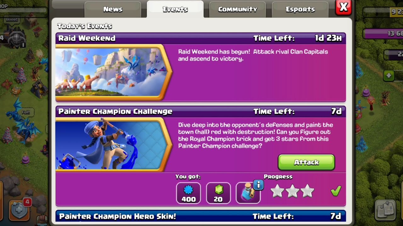 Clash of Clans: How to 3 Star Painter Champion Challenge