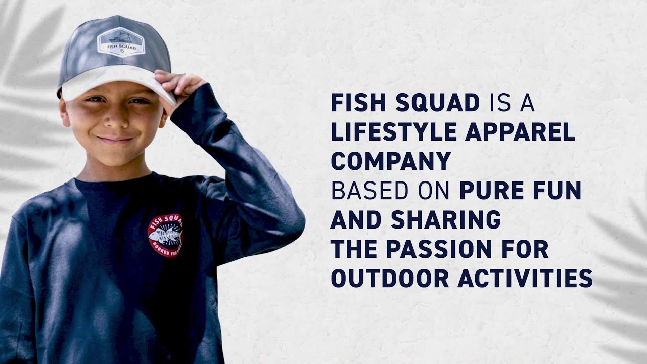 Fish Squad Apparel - Awesome Fishing Clothes For Kids!