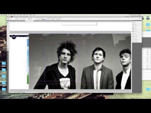 InDesign TUTORIAL - MAGAZINE DOUBLE PAGE SPREAD - MUSIC - YouTube