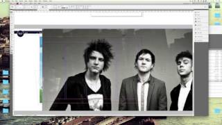 InDesign TUTORIAL - MAGAZINE DOUBLE PAGE SPREAD - MUSIC
