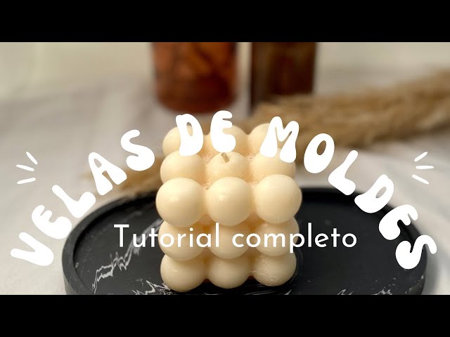 Cómo hacer velas de Moldes, Tutorial Completo