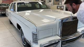 1979 Lincoln Continental Collectors Series Walk Around Video