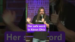 She kept yelling “Akron Ohio!” the whole show #comedy #standup #crowdwork #standupcomedy #akron