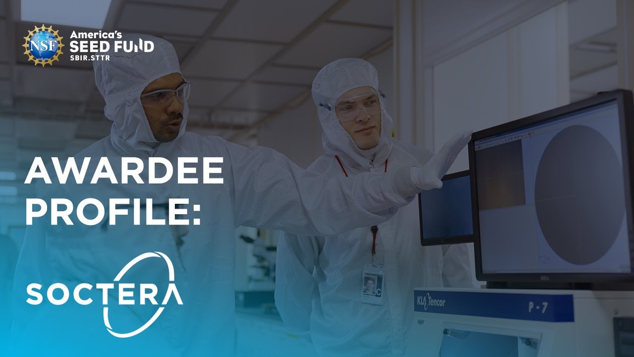 Soctera featured as Success Story on National Science Foundation website