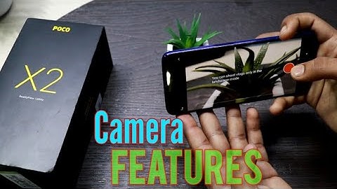 POCO X2 Camera Features Video 📸|| Tips and Tricks