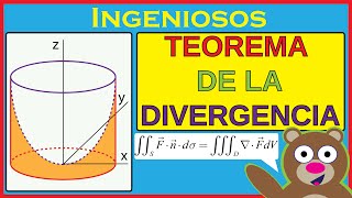 TEOREMA de la DIVERGENCIA 😉 Calculo del FLUJO de un CAMPO VECTORIAL ✔