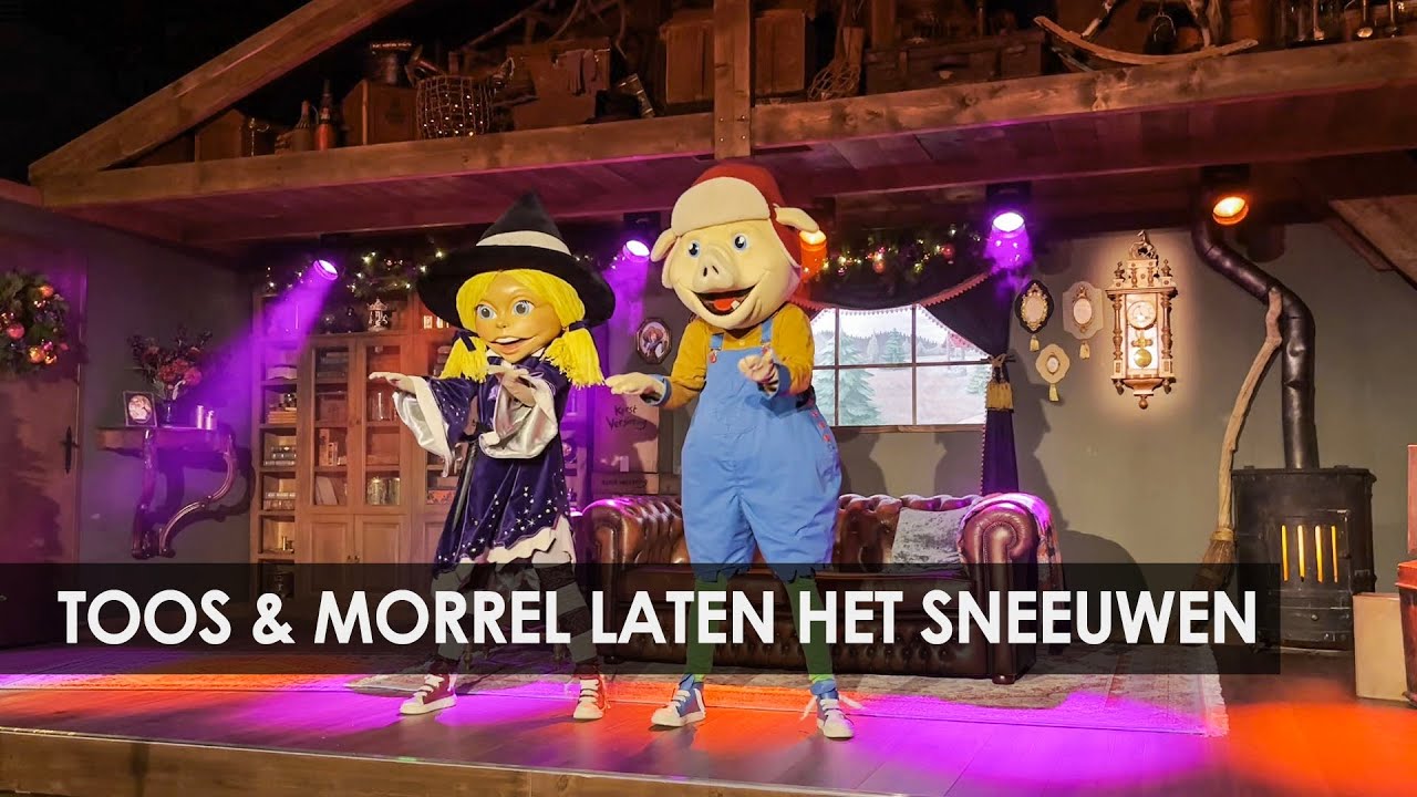 Nieuwe Toverland-show: Toos & Morrel Laten Het Sneeuwen (Winter Feelings 2025-2026)