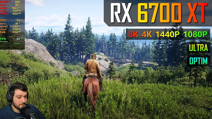 RX 6700 XT - Red Dead Redemption 2: des performances impressionnantes à 1440p!