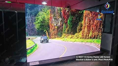 CANBEST CJ NEXT V2 Series: 83” Foldable LED Poster