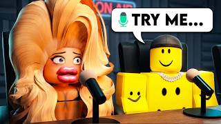 I Crashed Roblox Podcast Rooms… It Went Too Far 💀