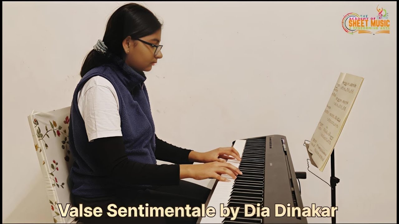 | Valse Sentimentale by Dia Dinakar | Grade 5 | Piano | Trinity College London |