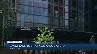 Backstage Tour At Van Andel Arena