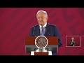 Avanza proceso de venta del avión presidencial. Conferencia presidente AMLO