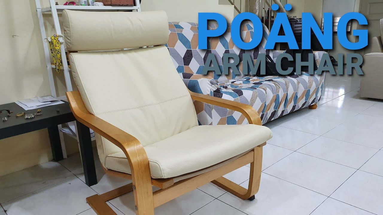 LEATHER CUSHION POANG IKEA YouTube