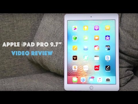 Lisa Gade reviews the newer, smaller iPad Pro model from Apple. It has a 9.7” display vs. the origin. 