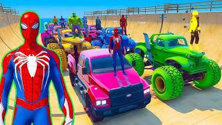 Super Hero Bike Mega Ramp Simulator 3D -extreme motorcross dirt bike stunts racing- android game  screenshot 3