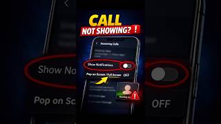Incoming Call Screen Nahi Dikh Rahi? Fix Karo 📲