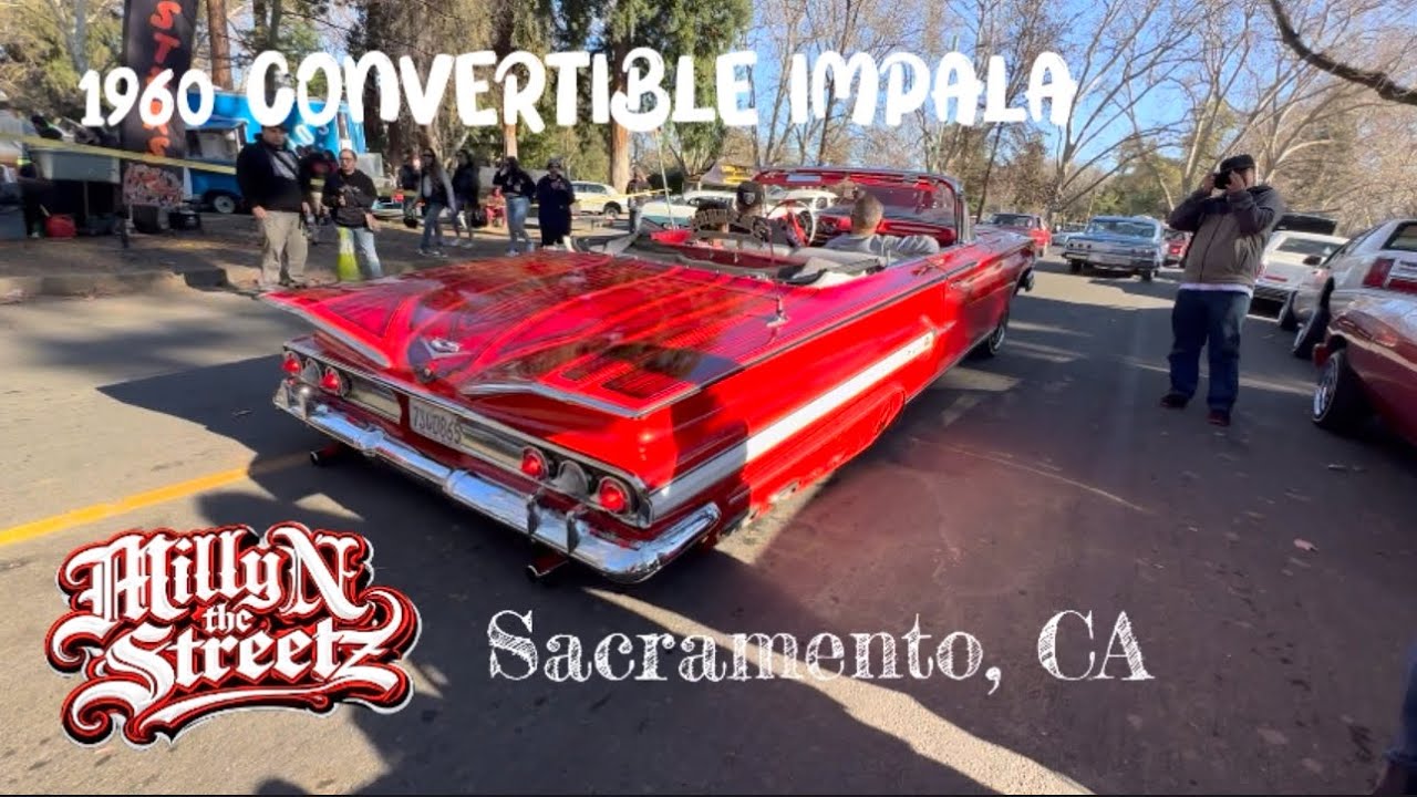 1960 Chevy  impala convertible, my favorite year / SACRAMENTO,CA #lowrider #carshow #sacramento 