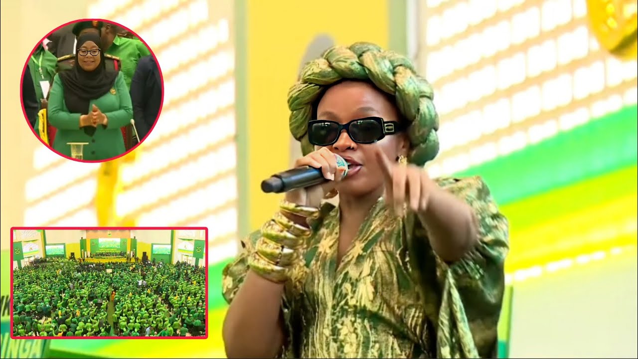 SHOW YA ZUCHU RAIS SAMIA ASHINDWA KUJIZUIA MKUTANO MKUU DODOMA