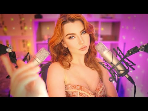 ASMR Fast Mouth Sounds & Hypnotising Visuals (Up Close Personal Attention/Negativity Plucking)