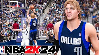 Dropping 50 Points with Dirk Nowitzki in NBA 2K24 Play Now Online!
