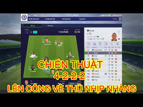 REVIEW FO4 - NGHIỆN FIFA GIẢI MÃ CHIẾN THUẬT 4222 - LỰA CHỌN CẦU THỦ - LEO RANK DỄ DÀNG