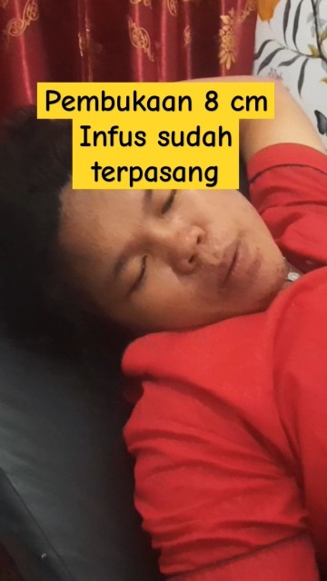 Persalinan kala aktif | pembukaan 8 cm #kontraksi #lahiran