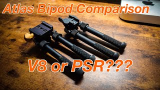 ATLAS BIPOD COMPARISON: V8-BT10 Vs. PSR-BT46