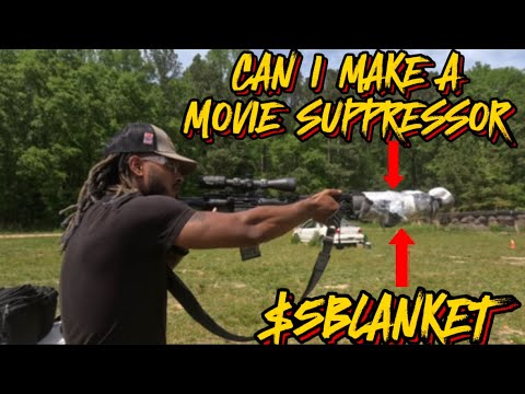 HOW TO MAKE A $5 SUPPRESSOR 🤫…MOVIE STYLE 👀 (SHOCKING RESULTS🤯)