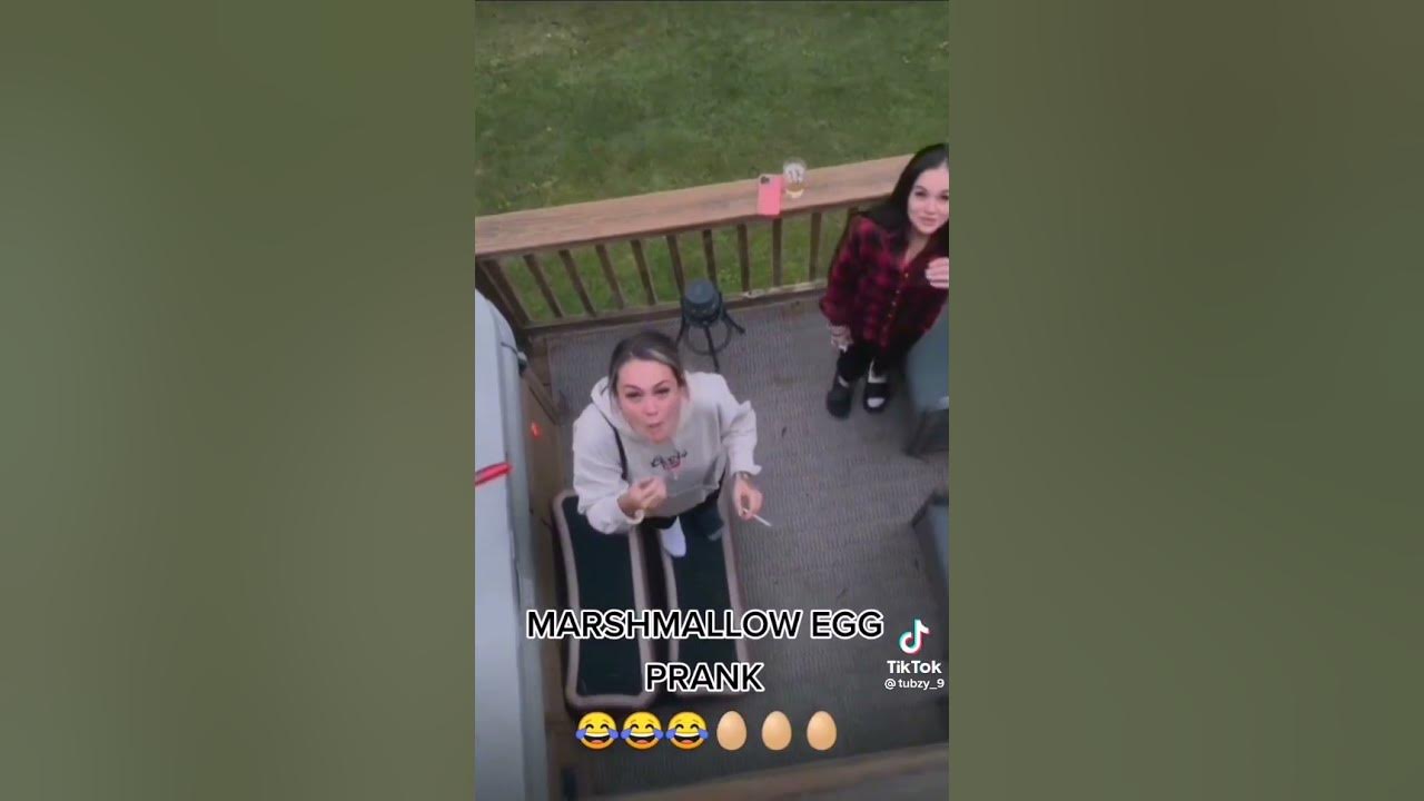 Marshmallow Egg Prank TikTok Clip YouTube