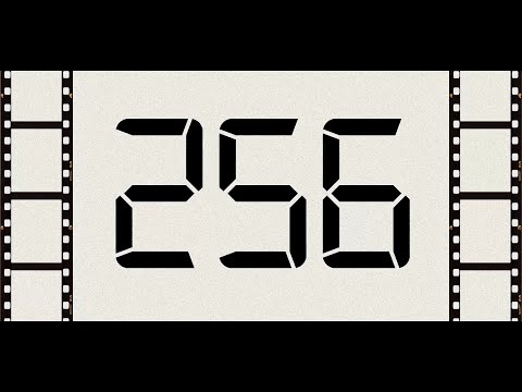 Countdown from 256 to 0 (Retro)