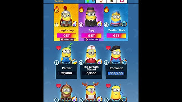 Despicable Me Minion Rush: All Original Costume Animations