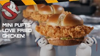 Mini Pufts Love Fried Chicken In New Ghostbusters: Afterlife Zaxbys Commercial!