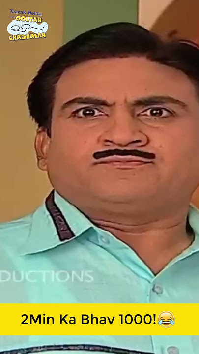 2Min Ka Bhav 1000! #tmkoc #tmkocsmileofindia #jethalal #trending #comedy #viral #funny #funnyvideo