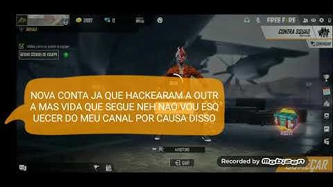 INFEZLIMENTE ACONTECEU!!! ( HACKEARAM MINHA CONTA DO FF ESSA E MINHA NOVA CONTA)