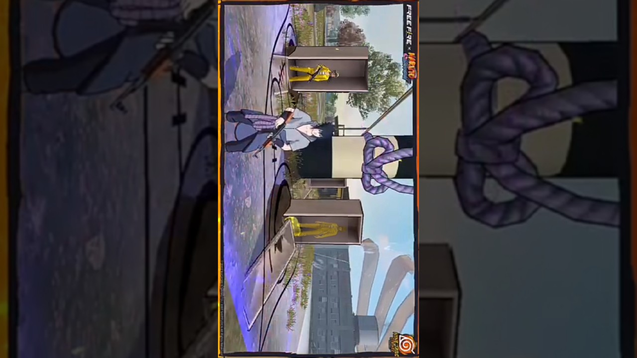 Upcoming revival point animation(edo tensai) in free fire x Naruto collaboration 